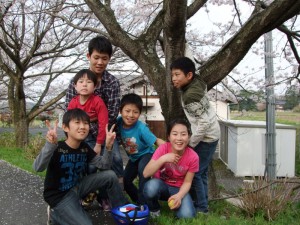 元気をくれた”６人の聴衆たち”(満開の桜の下で)